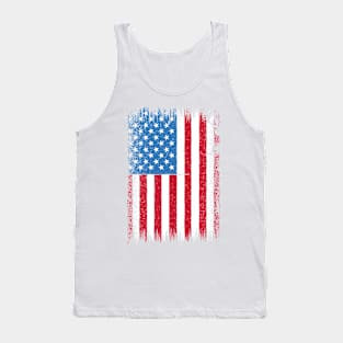 USA American Flag Tank Top